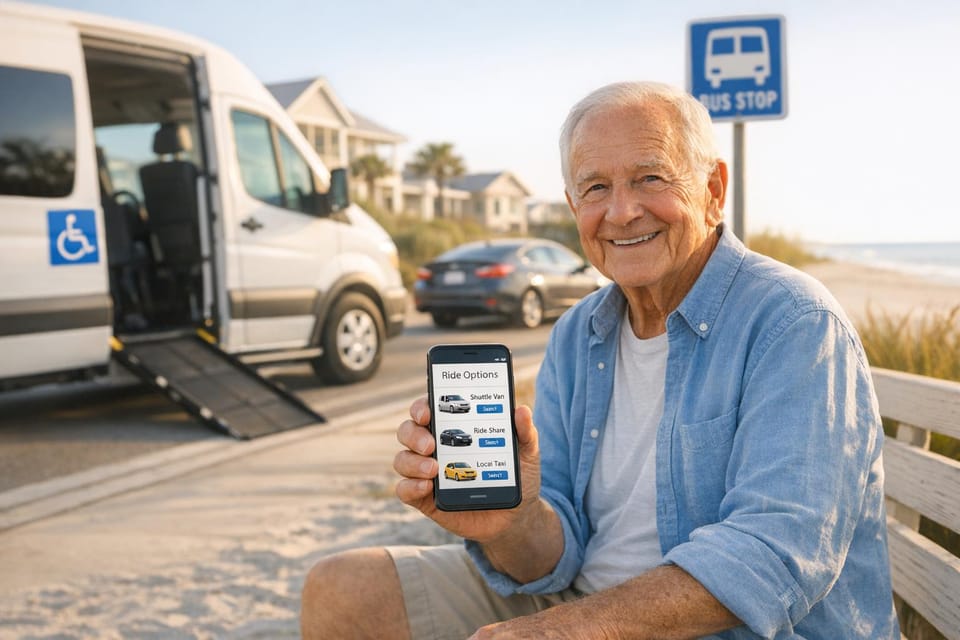 How to Book Senior Transportation in 30A