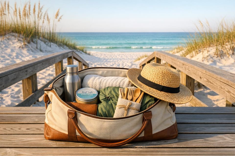 Seasonal Packing Tips for Eco-Friendly 30A Travel