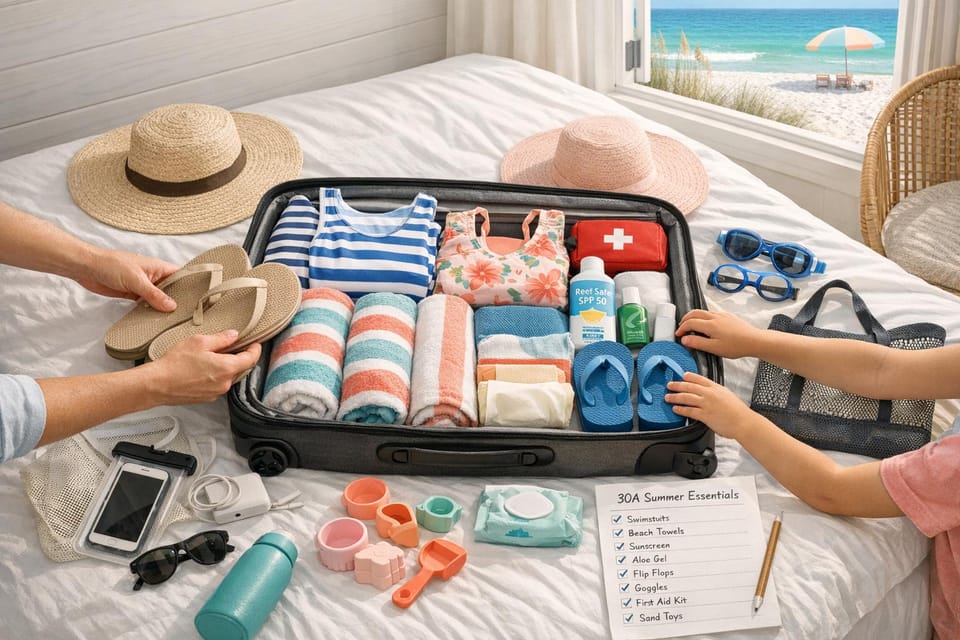Packing for 30A: Summer Essentials for Families