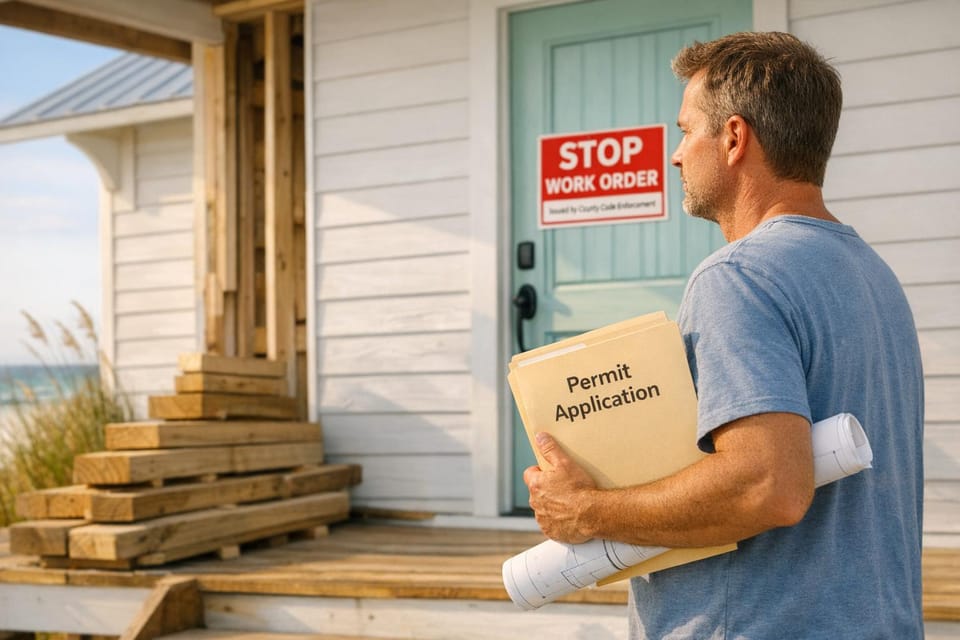 Renovation Without Permits: Legal Risks in 30A