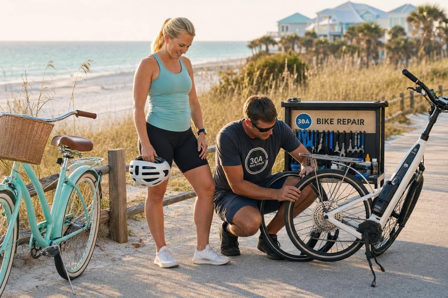 Common Bike Issues and Where to Fix Them on 30A