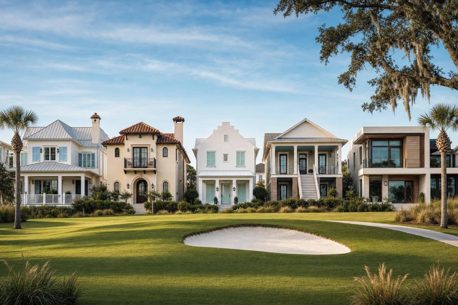 Top 5 Architectural Styles in 30A Golf Communities
